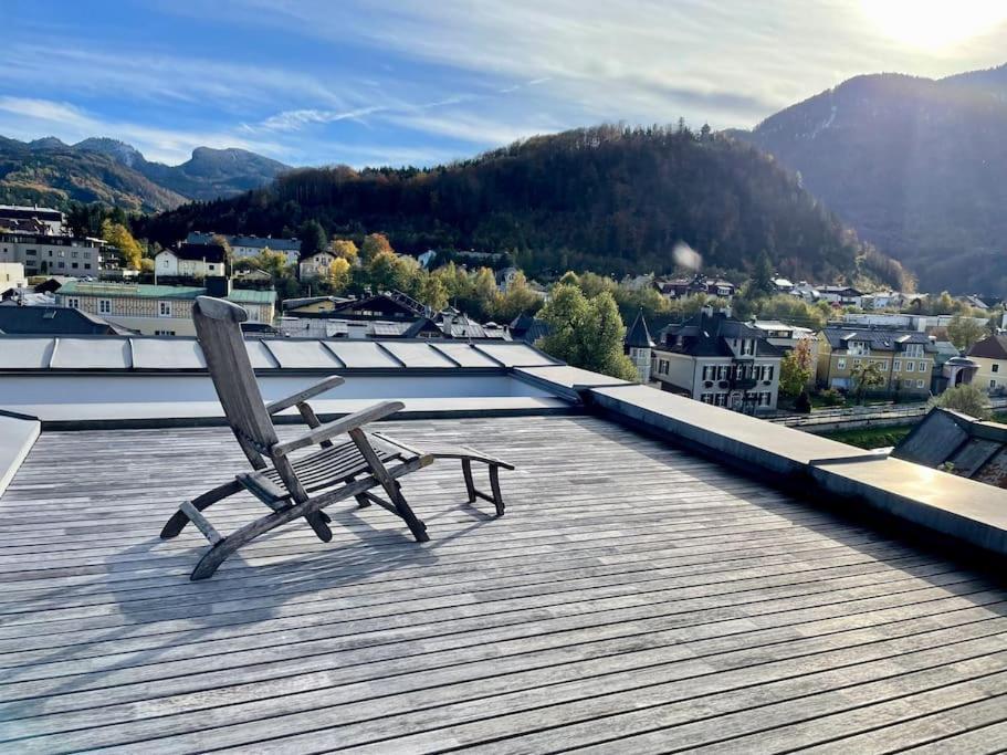 Luxus Penthouse Mit Panoramablick Bad Ischl Exterior foto